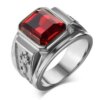 bague de fiançailles homme en Or Dragon pour Homme, Bijoux Rétro, AAA