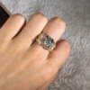 bague de fiançailles homme en or 14 carats avec diamant 3 carats pour homme