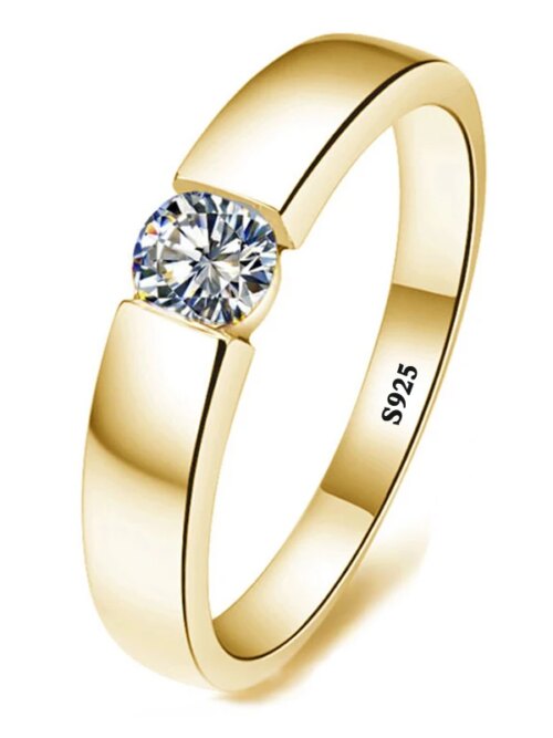 73526-9601f4.jpg 2 anneaux de luxe en Zircon pour femmes et hommes, amour sans fin, bague de fiançailles, charme, bijoux de saint-valentin