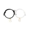 Bracelet amitié magnétiques de Couple romantiques en forme de cœur pour femmes