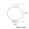 Bracelet amitié en forme de cœur pour couple, meilleurs amis, navire chia, deux parties