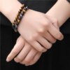 Bracelet amitié élastiques faits à la main pour hommes, 2 chaînes, bijoux d'amitié