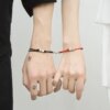 Bracelet amitié magnétique de couple pour hommes et femmes, charme de personnalité créative