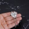Bracelet amitié chaîne en forme de coeur pour femmes et filles, meilleurs amis