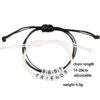 74468-8ecced.jpg Bracelet amitié Ensemble de bijoux en UL de cuir noir et blanc pour hommes et femmes