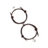 Bracelet amitié magnétique de couple pour hommes et femmes, charme de personnalité créative