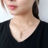 Collier pendentif étreignant exquis pour couple, bijoux d'amour de la journée de Léon, mode féminine