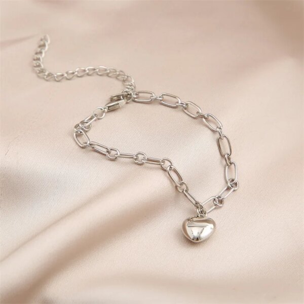 74739-ed4f72.jpg Bracelet amitié Amour coeur Couple Bracelet pour amoureux femmes hommes fabriqué à la main réglable