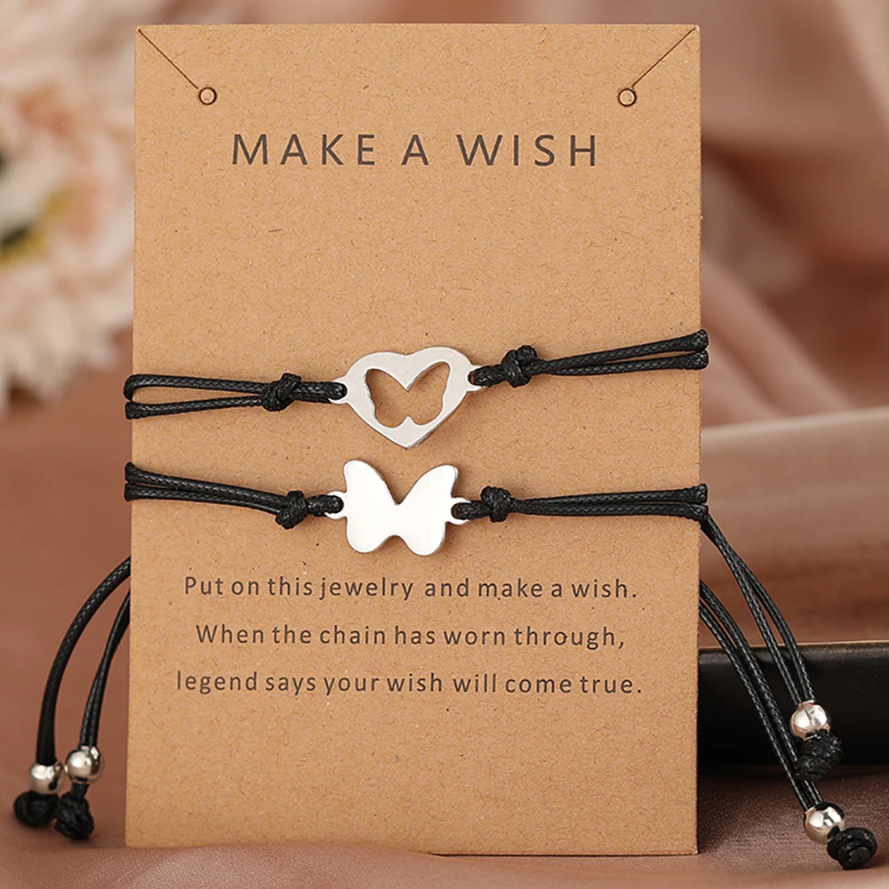 with card heart B