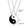 74833-6f4575.jpg Collier Yin et Yang en alliage à deux pétales de poisson, pendentif de Couple, accessoires de bijoux à la mode, cadeau d'anniversaire, offre spéciale