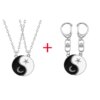 74842-ab443b.jpg Collier Yin et Yang en alliage à deux pétales de poisson, pendentif de Couple, accessoires de bijoux à la mode, cadeau d'anniversaire, offre spéciale