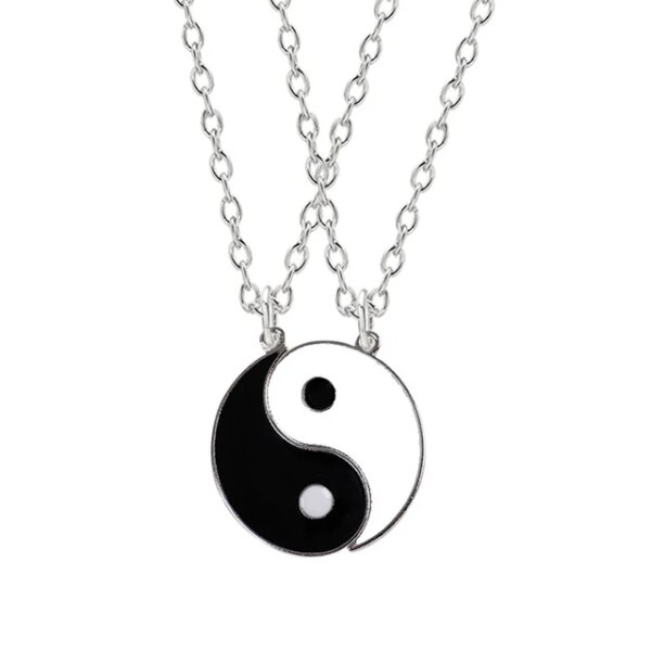 74845-f5ff76.jpg Collier Yin et Yang en alliage à deux pétales de poisson, pendentif de Couple, accessoires de bijoux à la mode, cadeau d'anniversaire, offre spéciale