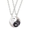 Collier Yin et Yang en alliage à deux pétales de poisson, pendentif de Couple, accessoires de bijoux à la mode, cadeau d'anniversaire, offre spéciale