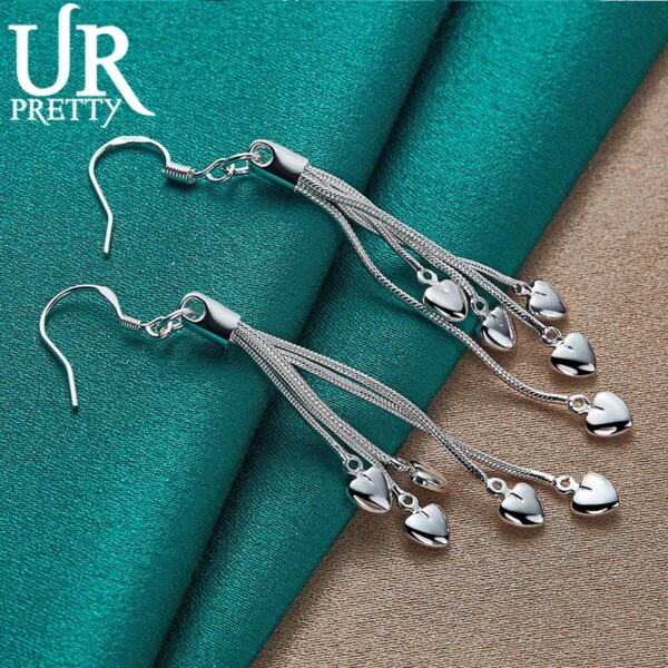 75441-b51bc6.jpg boucle d oreille chaine en forme de serpent en argent Sterling 925 pour femme, bijoux de mariage