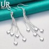 75441-d0e643.jpg boucle d oreille chaine en forme de serpent en argent Sterling 925 pour femme, bijoux de mariage