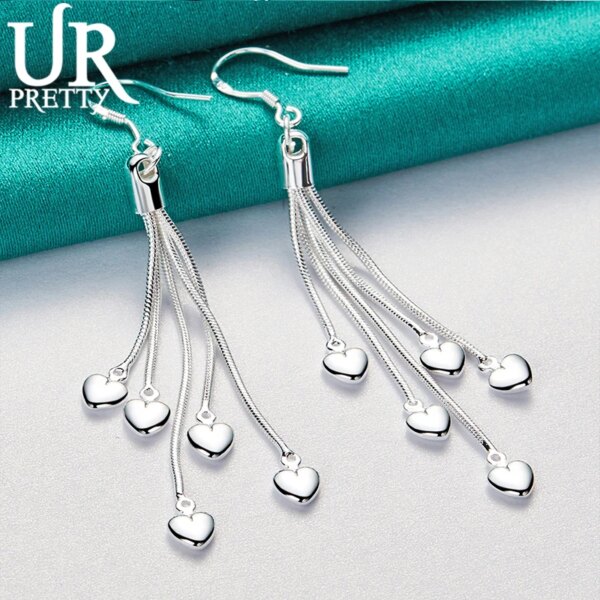 75441-d0e643.jpg boucle d oreille chaine en forme de serpent en argent Sterling 925 pour femme, bijoux de mariage