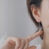 boucle d oreille chaine longues en argent Sterling 925 pour femmes, plusieurs styles
