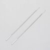 boucle d oreille chaine pendantes en argent Sterling 925 véritable, minimaliste, longue chaîne à pampilles