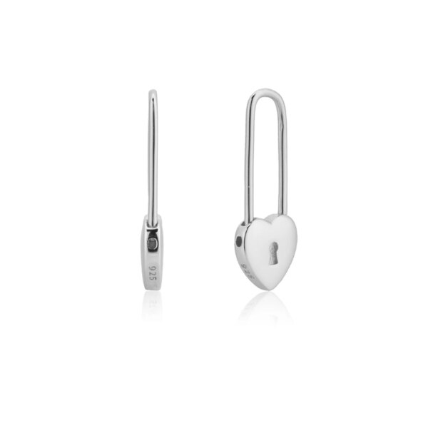 boucle d oreille chaine – bijoux de luxe en argent Sterling 925 pour femmes, porte-clés, chaîne croisée