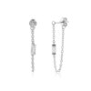75598-f67802.jpg boucle d oreille chaine – bijoux de luxe en argent Sterling 925 pour femmes, porte-clés, chaîne croisée