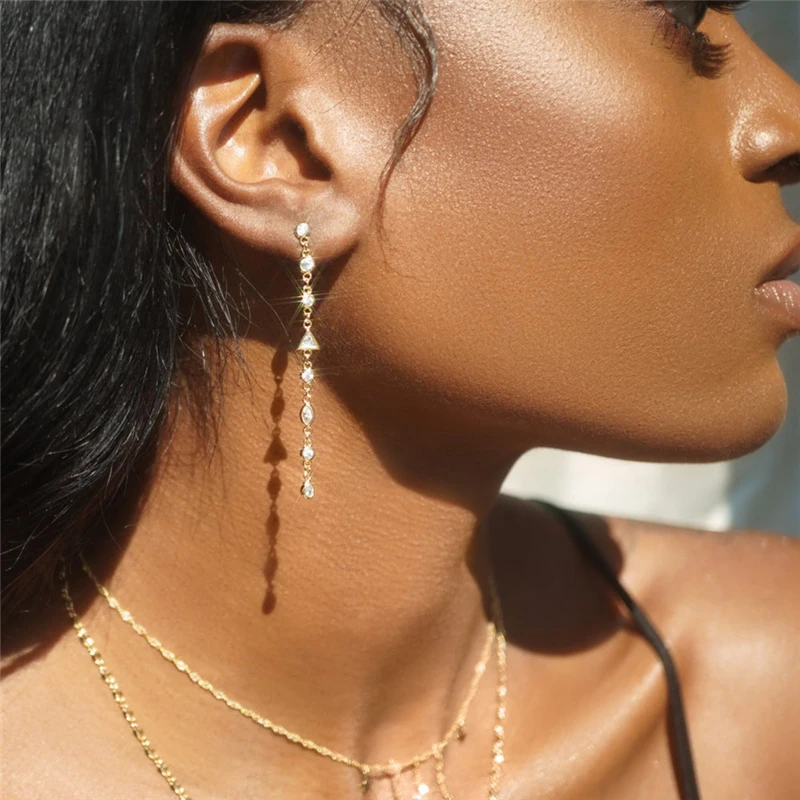 Boucle d oreille 2 trous , Vintage, 2 ou 1 pièces, deux piercings, un côté