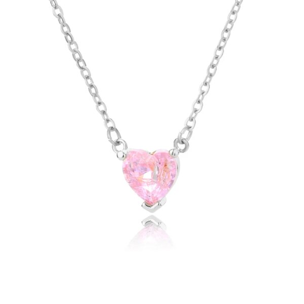 Collier femme Gothique en Forme de Cœur pour Femme et Ami, Pendentif en Acier Inoxydable