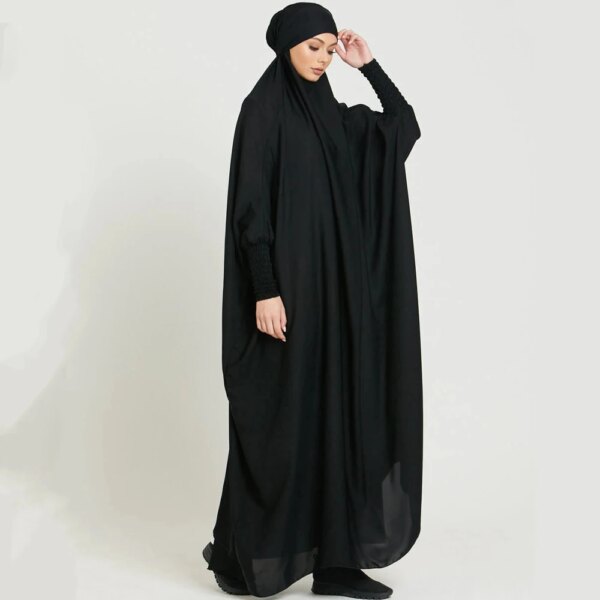 abaya femme JILBA-Caftan marocain pour femmes musulmanes, robe une pièce, niqab, tiens imar, Dubaï, Eid, Ramadan