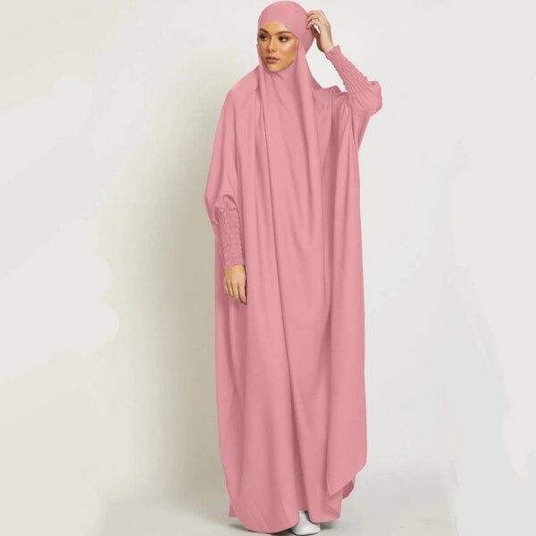 abaya femme JILBA-Caftan marocain pour femmes musulmanes, robe une pièce, niqab, tiens imar, Dubaï, Eid, Ramadan