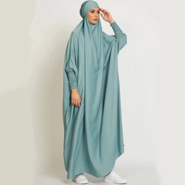 abaya femme JILBA-Caftan marocain pour femmes musulmanes, robe une pièce, niqab, tiens imar, Dubaï, Eid, Ramadan