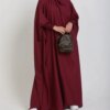 abaya femme JILBA-Caftan marocain pour femmes musulmanes, robe une pièce, niqab, tiens imar, Dubaï, Eid, Ramadan