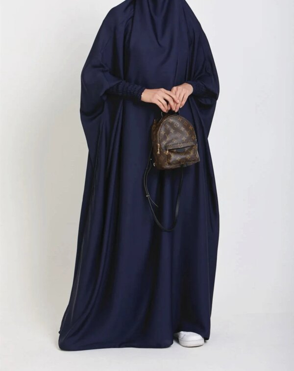 abaya femme JILBA-Caftan marocain pour femmes musulmanes, robe une pièce, niqab, tiens imar, Dubaï, Eid, Ramadan