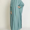 abaya femme JILBA-Caftan marocain pour femmes musulmanes, robe une pièce, niqab, tiens imar, Dubaï, Eid, Ramadan