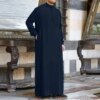 Abaya homme Vêtements musulmans à la mode pour hommes, Thobe Jubba, Robe à manches longues