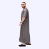Abaya homme Robe de mode musulmane pour hommes, Jubba Thobe, Zones Me Caftan