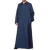 76849-7b8ac3.jpg Abaya homme Robe musulmane Jubba Thobe pour hommes, vêtements à capuche, Kaftan Abaya