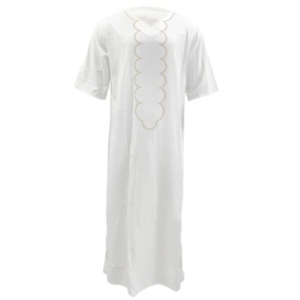 Abaya homme Robe musulmane Jubba Thobe pour hommes, vêtements à capuche, Kaftan Abaya