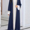 Robe musulmane à manches longues pour femmes, cardigan arabe, caftan marocain