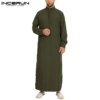76991-24b826.jpg Abaya homme – Kaftan arabe islamique pour hommes, vêtements Vintage à manches longues