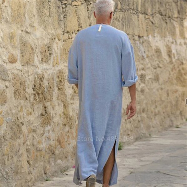 77108-dde512.jpg Abaya homme Robe longue arabe pour hommes, Arabie saoudite, Jubba, Thobe, Kaftan