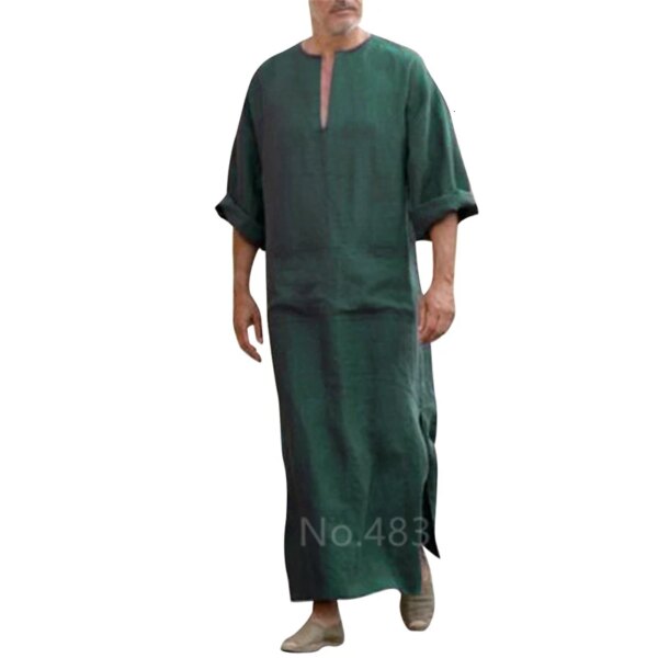 Abaya homme Robe longue arabe pour hommes, Arabie saoudite, Jubba, Thobe, Kaftan