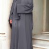 Abaya femme Robe Longue pour Femme Musulmane, Ensemble Djellaba, Kaftan, Abaya, Dubaï