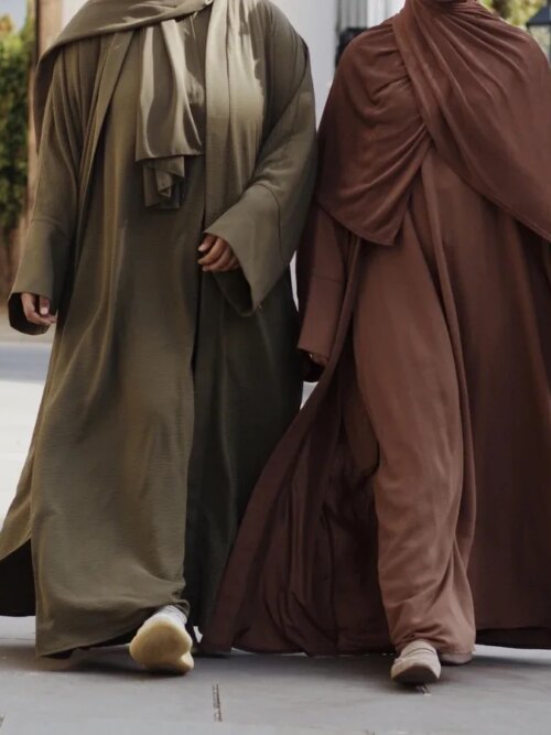 Abaya femme Robe Longue pour Femme Musulmane, Ensemble Djellaba, Kaftan, Abaya, Dubaï