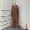 Abaya femme Robe Longue pour Femme Musulmane, Ensemble Djellaba, Kaftan, Abaya, Dubaï