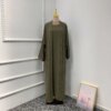 Abaya femme Robe Longue pour Femme Musulmane, Ensemble Djellaba, Kaftan, Abaya, Dubaï