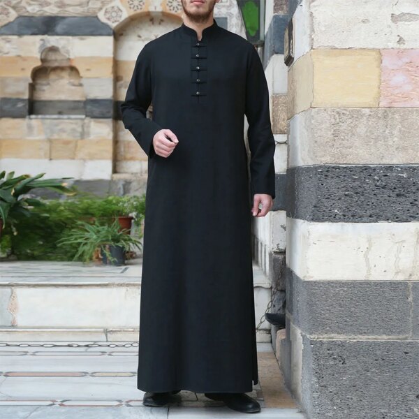 abaya homme Robe Musulmane pour Homme, Jubba Thobe, Arabie Saoudite