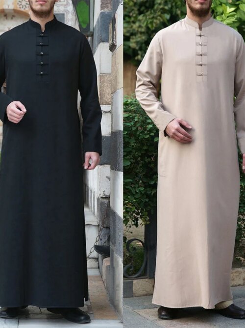 abaya homme Robe Musulmane pour Homme, Jubba Thobe, Arabie Saoudite
