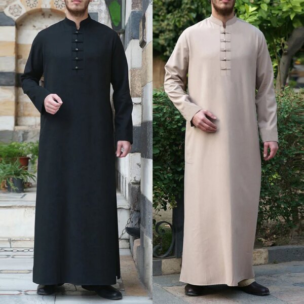 abaya homme Robe Musulmane pour Homme, Jubba Thobe, Arabie Saoudite