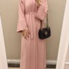 Abaya femme Robe Longue pour Femme Musulmane, Ensemble Djellaba, Kaftan, Abaya, Dubaï