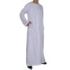 abaya homme Robe musulmane blanche pour hommes, Kaftan islamique, Arabie saoudite