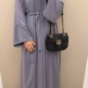 Abaya femme Robe Longue pour Femme Musulmane, Ensemble Djellaba, Kaftan, Abaya, Dubaï